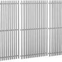 QuliMetal SUS304 9MM Grill Grates for Weber Genesis II E-410/E-415/E-435, Grill Parts for Genesis II/LX E-440 Series Gas Grills, 304 Stainless Steel Grill Grates Parts for Weber GS4 66089 66097