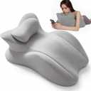 cjc Ergonomic Memory Foam Wedge Pillow,27° Bed Wedge Support Pillow