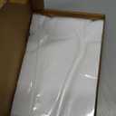 Amazon Basics Hypoallergenic Protector Cover Pillowcases - 21 x 55 Inches, Body Size, White, Pillows Not Included