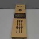 Riveira's 6-Piece Kitchen Essentials - Wooden Spoons for Cooking and Comprehensive Cooking Utensils Set (Light Teak)