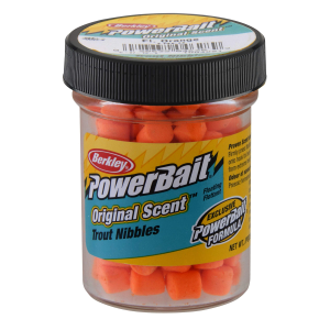 2 Pack Berkley PowerBait Trout Bait & Nibbles - Original Scent, Floating Formula, 1.1 Oz & 1.75 Oz Jars, Proven Fish Attractant