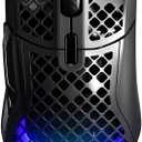 SteelSeries Aerox 5 Wireless Gaming Mouse  Ultra Lightweight 74g  9 Buttons  Bluetooth/2.4 GHz  180 Hr Battery  IP54 Water Resistant  PC/MAC  FPS, MOBA, Battle Royale, Black