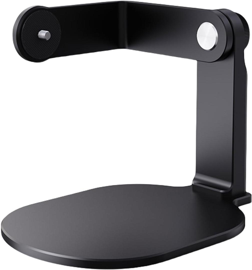 Desktop Projector Holder Small Projector Countertop Stand with 360Rotation for LCD Video Project (Black)