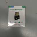 USB Bluetooth 5.3 Adapter for PC, Wireless Dongle for Laptop Desktop Computer Windows 11 10 8.1 7 Headset Headphones Speaker Keyboard Mouse