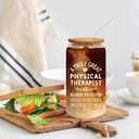 Physical Therapist Gift for Women, Gift for Physical Therapy Month, Thank You, Christmas Gifts for Physicals Therapists Assistant, 16oz Cup With Lid & Straw