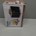 Touch screen Toaster 2 Slice Digital Timer Toasters with 6 Bread Types & 6 Shade Settings, Smart Extra Wide Slots Toaster with Bagel Defrost Reheat Cancel Function