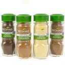McCormick Gourmet Organic Baking Variety Pack (Cloves, Saigon Cinnamon, Ginger, Nutmeg), 0.05 lb, BBD: 11/2025
