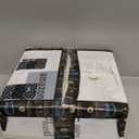 KSRYSZCQ Black Crystal Ceiling Light, 15''Modern Ceiling Light Fixture Lamp 4 Light with E12 Base,Sturdy Craft & Aesthetic Design,Ideal for Dining Room, Kitchen, Bedroom