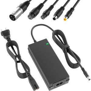 25.2V AC/DC Adapter Charger Compatible with Rydon Zoom XP RYD-ZOM RYDZOM Kids Electric Scooter RYDZOM 22.2V 2000mAh Li-ion Battery 082-07-7721 FY0132520400 25.2VDC Power Supply Cable Cord