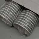 Lamosi 12 oz Insulated Coffee Cups Disposable - 50 Count Grey Paper Coffee Cups No Lids 12oz, Corrugated Ripple Wall Design for Hot Cold Drinks (Gray)