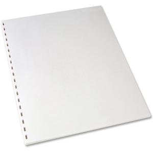 Prepunched Paper Alliance Laser Cut Sheet 19 Hole GBC 8.5 x 11 inch, 20 lb, 92 Bright, 2500 Sheets