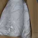 puredown® Goose Feathers and Down White Pillows with 100% Soft Cotton Cover, Bed Sleeping Hotel Collection Pillows Set of 2 King Size