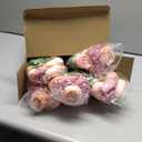16 Bundles Artificial Peonies Silk Peonies Faux Flower Bouquet Fake Peony Flower Arrangements Table Centerpieces for Vase Wedding Party Boho Home Office Decoration Bulk (Rose Red, Pink)