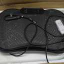 MERACH Vibration Plate Exercise Machine, Vibration Plate 440 Lbs Capacity, Bluetooth and Silicone Pedal, Stimulate Deep Fat, Vibration Plate for Lymphatic Drainage, Vibrating for Weight Loss