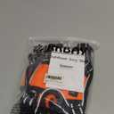 BARKBAY No Pull Dog Harness Front Clip Heavy Duty Reflective Easy Control Handle for Dog Walking(Orange,M) (Medium(Chest:22.5-28"))