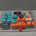 Circuit Board for Kids, SMILESSKIDDO 34 PCS DIY Electronics Exploration Kit with 70+ Projects, Physics Science Experiments Kit, School Family STEM Kits Educational Toy Gift for Kids 6+