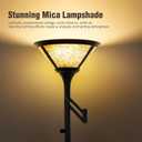 Floor Lamps for Living Room - 70" Black Torchiere Standing Floor Lamp with White Mica Shade - Tall Corner Lamp Decor for Bedroom with Adjustable Swing Arm LED Reading Light for Home Office