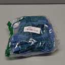 ZAFUL Women Strapless Textured Bandeau Bikini 2 Piece Swimwear Cheeky Solid Lace up Bathing Suits