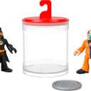 Fisher-Price Imaginext DC Super Friends Batman Toys, Color Changers Figure Set, Batman & Two-Face for Preschool Kids Ages 3+ Years