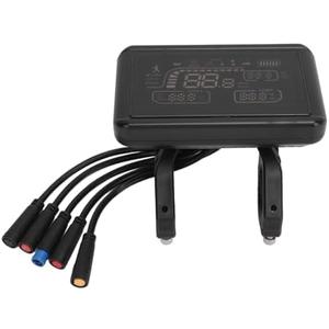 Electric Bike Panel, Electric Bicycle Display Panel, Speed Gear Power Mode Indicator Meter, Waterproof Ebike Display, for Electric Bike Modification