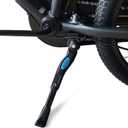 Adjustable Aluminum Alloy Bicycle Kickstand - Center Mount, Supports 16-22 Inch Mountain & Road Bikes