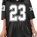 Baseball Mom Shirt Woman Sequin Baseball Game Day Shirts Baseball Season Tee Casual Short Sleeve Tops (Black, L)