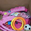 AONTESS Toddler Basketball Hoop & Soccer Goal: Activity Center with Ring Toss – Unicorn Sports Play Set | Toys for Baby Toddlers 1218 Months & Boys Girls Ages 13 | Indoor Outdoor Birthday