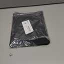 JIKIOU 2  Pack Mouse Pad with Stitched Edge, Comforable Mouse Pads with Non-Slip Rubber Base, Washable Mousepads Bulk with Comfortable Cloth, Mouse Pads for Computers Laptop Mouse 10.2x8.3inch Black