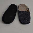 Unisex Mens Womens Cozy Memory Foam Scuff Slippers Casual Slip On Warm House Shoes Indoor/Outdoor Sandal Slippers With Arch Support Rubber Sole Size 44