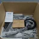 VEVOR Motorcycle Stand Lift 850lbs Front Rear Combo Stand Lift Stand Front Wheel Fork Stand Rear U+L Fork Swingarm Spool Stand Compatible with Most Yamaha Honda Kawasaki Suzuki Motorcycles Black