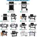 Grill Grates for Weber Spirit E320 E310 & GS4 Spirit II 300 Series, Spirit 700/1000-3500, Genesis Silver B & C/Gold B & C/Platinum B & C - Fits As The Original - Stainless Steel - Set of 2
