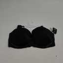 Wacoal Women's Self-Assured Push-up Strapless Bra (36G, Black)