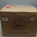 Mintakawa Automatic Cat Litter Box Self Cleaning - APP Control and Weight Monitoring - Ultra-Quiet, Suitable for Medium Cats and Kittens, Safe Anti-Pinch Litter Box (Assembly Required) -White