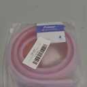 39 Transparent Shower Threshold Water Dam Stopper for Dry and Wet Separation,Self Adhesive Collapsible Walk in Shower Splash Guard Seal Strip,Silicone Sink Edge Water Barrier for Bathroom,Kitchen