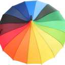 TopTie Pagoda Umbrella Parasol Bridal Wedding Umbrellas Sunproof Windproof, one size