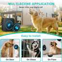 Dog Door Bell for Potty Training, Smart Wireless Doggie Doorbell to Go Outside, 1000 Feet Long Range with IP65 Waterproof Super-Light Touch Button, 60 Melodies & Adjustable Volume (2 Button)