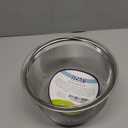 RSVP International Mesh Colander Strainer Basket with Folding Handles, 3 Quarts | For Pasta, Frying, & Salads | Dishwasher Safe | Use in Pressure Cookers | Steaming, Draining & Rinsing (Stainless Steel Mesh)