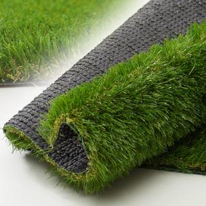 Weidear Artificial Grass 4 FT x 6 FT, 1.38" Fake Grass Mat, 4 Tones Synthetic Turf Rug, Thick Artificial Grass for Dogs Pets/Garden Lawn Landscape, Customized Sizes Indoor Outdoor