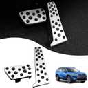 TTCR-II Pedal Covers for Toyota Avalon RAV4 2019-2024, Camry 2018-2024, Highlander 2020-2025, Sienna Venza 2021-2025 and for Lexus ES 2018-2025, UX 2019-2025, Brake and Gas Pedal Pad (Auto, 2 Pcs)