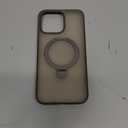 JETech Magnetic Case for iPhone Air Compatible with MagSafe, Translucent Matte Back Slim Minimalist Shockproof Phone Cover, 6.5-Inch Display (Dark Green)