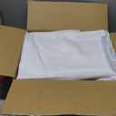 sancua White Table Cloths Rectangle, 10 Pack Tablecoths Rectangular for 6 Foot Tables - Washable Polyester Fabric Table Cover for Wedding, Birthday Party, Banquet Reception, 54x108 Inch