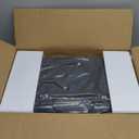 Vibration Plate Exercise Machine Weight Loss, Full Body Workout Vibration Plate Lymphatic Drainage, 199 Adjustable Speeds Power Shaping Vibrating Plate 450 Lbs Capacity Fitness Platform (Black)