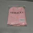 Veseacky Girls Pajamas Sets 100% Cotton PJ ButtonDown Short Sleeve 2 Piece Pajamas Set Boys Girls Pjs  (Pink, 130)