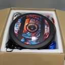 12" Active Spare Tire Subwoofers - 1600W Peak Power, Built-in Amplifier & Remote Control | Plug & Play Hidden Car Audio System for Deep Bass | Universal Fit for Most Vehicles' Spare Tire Wells (Black)