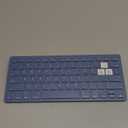 OMOTON Bluetooth Keyboard Compatible with iPad A16 11th 10th Generation, iPad 10.2 (9th/8th/7th), iPad Pro 13/12.9/11 inch, iPad Air/Mini and More iOS Devices, Blue