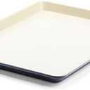 GreenLife Bakeware 18” x 13” Half Cookie Sheet Baking Pan, Non-Toxic PFAS-Free Healthy Ceramic Nonstick, Oven Safe to 450°F, Easy Release, Even Heating, Easy Clean, Black