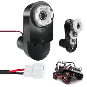 24 Volt High Torque Motor Gearbox forPower Wheels, 24V 2300RPM Brushless Motor for Ride on Truck Parts, 150W,ATV, 4x4,MY4845