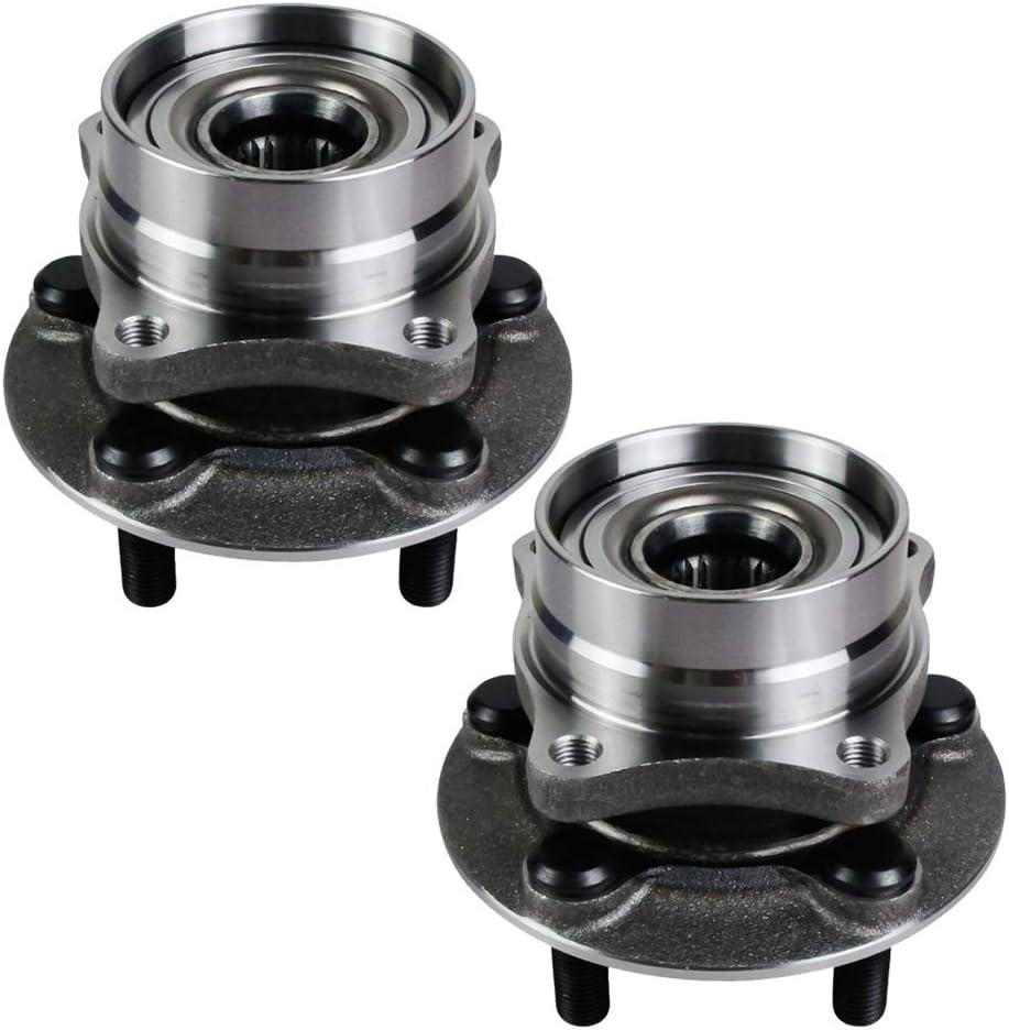 Autoround 513265 [2-Pack] Front Wheel Bearing and Hub Assembly Compatible with Toyota Prius 2004 2005-2009 5-Lug