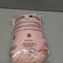 YI & ZE Ombre Pink Shower Curtain Sets for Bathroom Accessories Fabric Polyester Waterproof Modern Shower Curtain Liner with 12 Hooks W72xL78