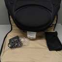 Snailax Massage Seat Cushion - Back Massager with Heat, 6 Vibration Massage Nodes & 2 Heat Levels, Massage Chair Pad for Home Office ChairBlack